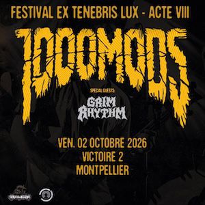 Affiche — EX Tenebris LUX 2026 : 1000mods + Grim Rhythm
