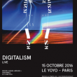 Soirée DIGITALISM (live) + friends à PARIS @ YOYO - PALAIS DE TOKYO - Billets & Places