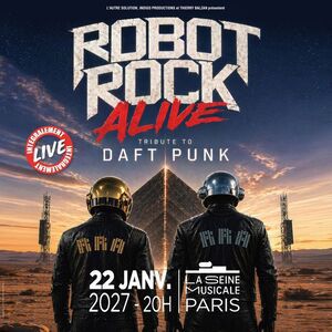 Affiche, Robot Rock Alive