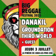 Big Reggae Festival à Antibes Juan les Pins @ La Pinède Gould  - Billets & Places