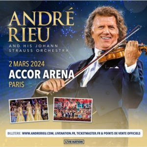 Concert Andre Rieu à Paris @ Accor Arena Le 02 Mars 2024 - Billets ...