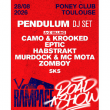 Soir&eacute;e PENDULUM + CAMO AND KROOKED + EPTIC + ZOMBOY...RAMPAGE !