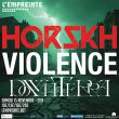 HORSKH + VIOLENCE + DOWNTERRA