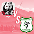 Match LES LOUVES vs V.C. Harnes