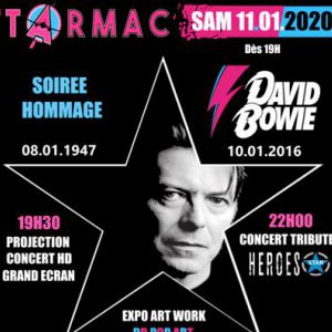 Soiree Hommage A David Bowie - Expo - Diff Live Db + Concert Soiree Hommage A David Bowie - Expo - Diff Live Db + Concert