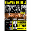 Concert Heaven or Hell à LE THOR @ Le Sonograf' - Billets & Places