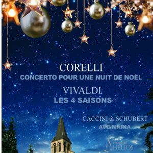 Affiche, Concerto pour une Nuit de Noël de Corelli / Ave Maria de Caccini