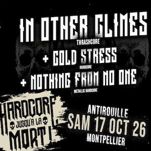 Affiche — EX Tenebris LUX : in Other Climes, Cold Stress, Nothing From NO O