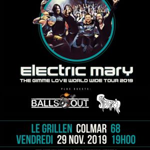 Electric Mary + Balls Out + Supertzar Electric Mary + Balls Out + Supertzar
